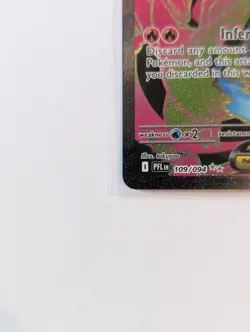 Mega Charizard X EX 109/094 Full Art Phantasmal Flames English Pokemon TCG - Image 5