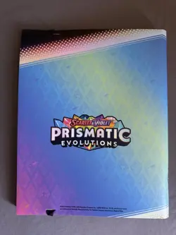 Pokemon TCG - Prismatic Evolutions Binder - NEW - Binder Only - Image 2