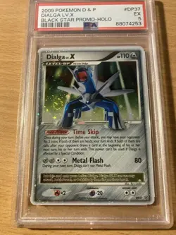 PSA 5 dialga lv.x black star promo 2009 DP pokemon - Image 1