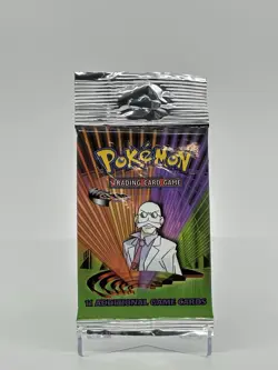 Pokemon - Gym Challenge Booster Pack - Unlimited Edition - Sealed 742818062244 - Image 1