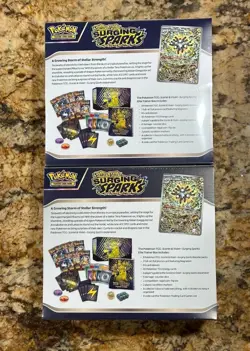 Pokemon TCG S&V Surging Sparks Sealed ETB Elite Trainer Box Lot Of 2 Factory New - Image 3