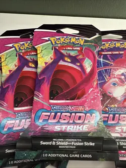 Pokemon TCG Fusion Strike Sleeved Booster Pack Factory Sealed - Image 2
