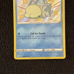Snom Shining Fates Shiny SV033/SV122 Holo Rare Pokemon TCG Near Mint Pack Fresh - Image 3
