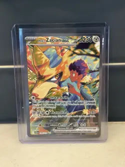 Pokemon TCG Hop's Zacian EX Sir 186/159 Journey Together Sv09 - Image 1
