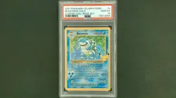 2021 Pokemon Celebrations Blastoise Holo PSA 10 Classic Coll Base Set 2/102 - Image 1