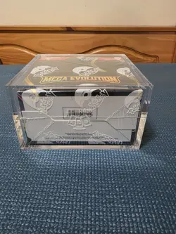 Pokemon Mega Evolutions ENHANCED Booster Box Factory Sealed with Acrylic case - Image 5