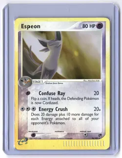 Espeon 16/100 Rare Reverse Holo NM Pokemon Sandstorm - Image 1