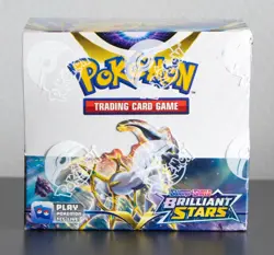Pokemon Sword & Shield - Brilliant Stars Booster Box - Sealed Mint - Image 1