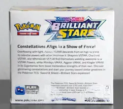 Pokemon Sword & Shield - Brilliant Stars Booster Box - Sealed Mint - Image 2