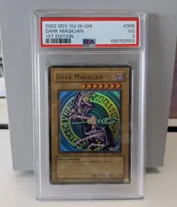 Dark Magician SDY-006 1st Edition PSA 3 - Image 1