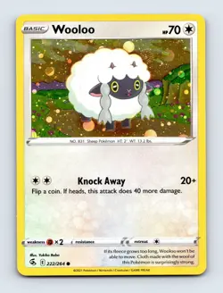 Wooloo - (Cosmos Holo) Miscellaneous Cards & Products 222/264 Near Mint LP - Image 1