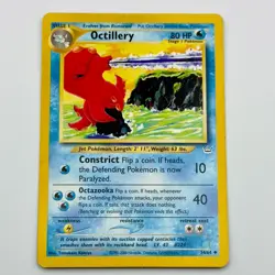 Octillery 34/64, Vintage, Neo Revelation, Pokemon Card TCG WOTC - LP - Image 1