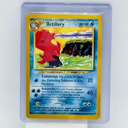 Octillery 34/64, Vintage, Neo Revelation, Pokemon Card TCG WOTC - LP - Image 3