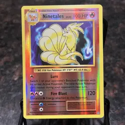 Ninetails 15/108 Reverse Holo 2016 XY Evolutions Pokemon Trading Card Game | NM - Image 1