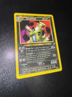 Tyranitar Neo Discovery 31/75 Pokemon Card LP Non Holo - Image 1