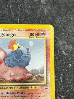 Magcargo 33/64 - Neo Revelation Vintage Pokemon TCG Card LP - Image 4