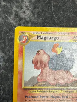 Magcargo 33/64 - Neo Revelation Vintage Pokemon TCG Card LP - Image 5