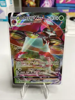 Orbeetle VMAX 021/185 Vivid Voltage NM - Mint Holo Ultra Rare Card Pokemon TCG - Image 1