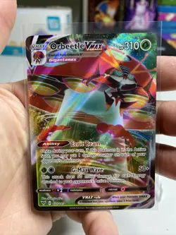 Orbeetle VMAX 021/185 Vivid Voltage NM - Mint Holo Ultra Rare Card Pokemon TCG - Image 3