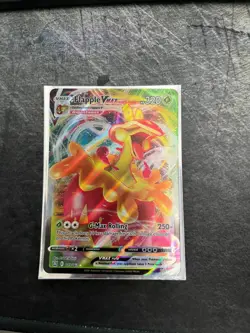 Flapple VMAX 019/163 - Battle Styles - Ultra Rare Holo Pokemon Card Near Mint - Image 1