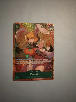 OP08-023 Carrot Two Legends One Piece Card Super Rare Foil CCG - Image 1