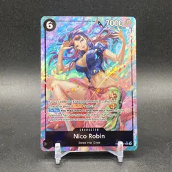 Nico Robin OP12-087 SR Legacy of the Master One Piece Card Alt Art English - Image 1