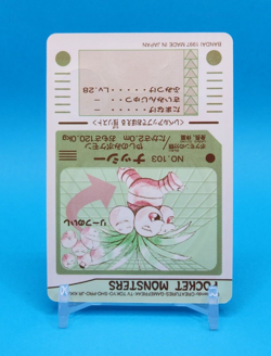 Pokemon Card Japanese - Exeggutor No. 103 - Sealdass Sticker - Bandai - Image 4