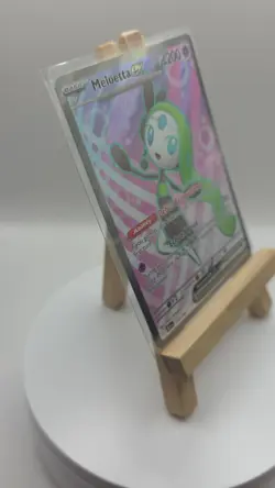Pokemon Meloetta EX Black White Holo Card 159/086 Sv: Black Bolt - Near Mint - Image 2