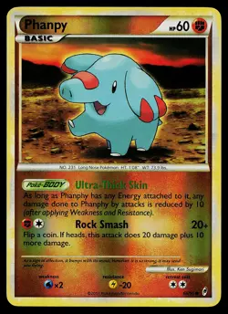 Pokemon Card - Phanpy Call of Legends 66/95 Reverse Holo - Image 1