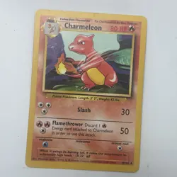 CHARMELEON - 24/102 - Base Set - Pokemon Card - MP - Image 1