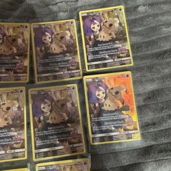 Pokemon Mimikyu 245/236 SM Cosmic Eclipse Full Art Secret Rare Card lot - Image 3