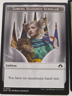 MTG - Tamiyo, Seasoned Scholar Token- Modern Horizons 3 - Image 1
