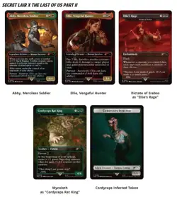 PRESALE Secret Lair x The Last of Us Part II FOIL - Playstation Drop - Image 1