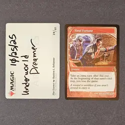 Final Fortune (Future Sight) Mystery Booster 2 Regular - Image 1