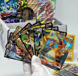 1000 Pokemon Official Geniune Card Lot - Ultras, Holos, R/C/U, Packs, & Dice! - Image 2