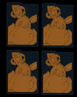 Official Pokemon TCG Shining Fates Set of 4 Cardboard Dividers from ETB - Image 2
