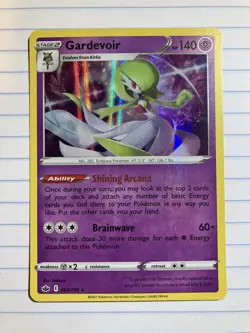Pokemon TCG Gardevoir Holo Rare 061/198 Chilling Reign NM Condition - Image 1