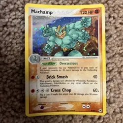 Pokemon TCG Machamp EX Hidden Legends 9/101 Holo Holo Rare - Image 1