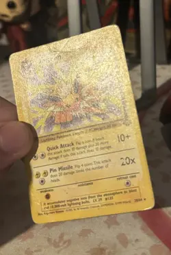 Jolteon 20/64 Jungle Non-Holo Pokemon TCG HP/DMG Rare Vintage Fast Shipping - Image 3