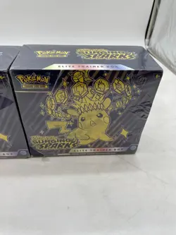 Pokemon TCG Scarlet & Violet Surging Sparks Elite Trainer Box Sealed Lot of 2x - Image 5