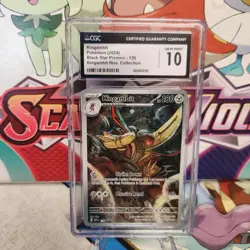 CGC 10 Kingambit SVP 130 Black Star Promo - Pokemon TCG - SHIPS FAST - Image 1