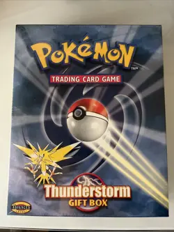 Pokemon Thunderstorm Gift Box Factory Sealed Booster + Deck Mint 742818062237 - Image 1
