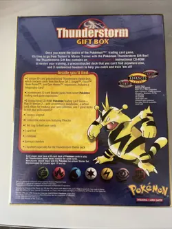 Pokemon Thunderstorm Gift Box Factory Sealed Booster + Deck Mint 742818062237 - Image 2
