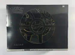 Pokemon TCG Sword & Shield Zacian ETB Elite Trainer Box Plus New/Sealed 820650807435 - Image 1
