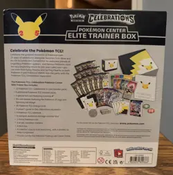 SEALED Pokemon TCG Celebrations Pokemon Center Elite Trainer Box (Exclusive) ETB 820650809866 - Image 2