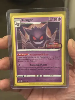 Pokemon TCG Gengar SWSH241 Lost Origin Black Star Promo Near Mint Condition - Image 1