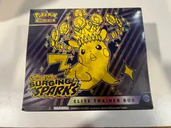 Pokemon TCG Scarlet and Violet Surging Sparks Elite Trainer Box Factory Sealed - Image 1