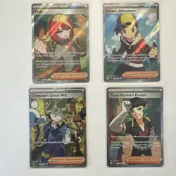 4x Trainer Lot - Scarlet & Violet / SWSH Ultra Rare Full Art Pokemon NM/M - Image 1