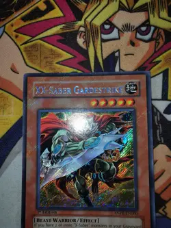 XX-Saber Gardestrike anpr-en000 1st Edition (NM/VLP) Secret Rare Yu-Gi-Oh! - Image 2