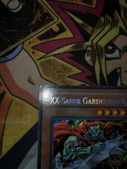 XX-Saber Gardestrike anpr-en000 1st Edition (NM/VLP) Secret Rare Yu-Gi-Oh! - Image 5